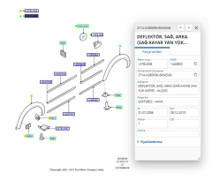 Arka Çamurluk Ağız Bakaliti Sol Connect Bm 02( FSE 11-311-004 - 2T14 A280K96 BKM5AB )