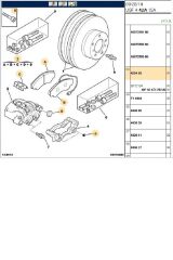 Boxer Jumper Ducato2 Arka Balata 18 Q Beşer (3914-425246-Gdb1521)
