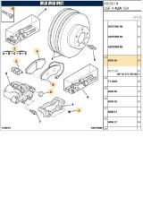Boxer Jumper Ducato2 Arka Balata 18 Q Beşer (3914-425246-Gdb1521)