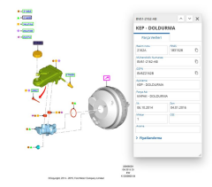 Fren Hidrolik Yağ Kapak Focus 15 ( BV61 2162 AB )