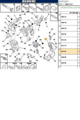 Motor Takozu 508 1.6VTI 1.6THP 1.6HDI 2.0HDI (R51889-20161-41634-1813.94)
