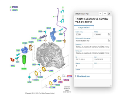 Şanzıman Yağ Filtresi (Otomatik Vites ) Focus Cmax Kuga Mondeo 12>18 ( FEBİ 104788 -  7M5R 6C631 AD )
