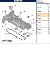 Üst Kapak Contası 107 206 307 Bipper Citroen Nemo Ford Fiesta DW4 (0249F8)
