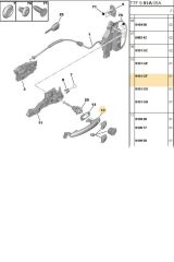 Dış Açma Kolu Partner Tepee (9101GF)