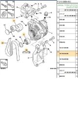V Kayış Kiti 206 407 Partner (1613844480-5750.XR)