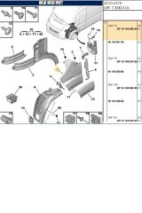 Boxer Jumper Ducato3 Ön Çamurluk Sol (08Du011-1610458580-7840T0)