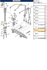 Enjektör Pulu C3 C4 Berlingo 307 DV6 (1610564580-198155)