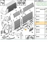 Boxer Jumper Ducato3 Arka Çamurluk Ön Çıta Sol Bitapart (Bpe309198-8547Z1-735438350)