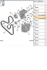 Gergi Kütük 206 306 307 Boxer Expert Partner Berlingo (575174-575194-APV1030)