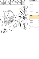 Ön Sağ Kapı Menteşesi Partner DW8 (9035.L1)