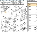 Ön Sol Dış Açma Partner Berlingo DW8 (OMS115105-03310151-9101.J4)