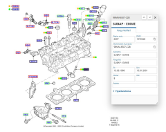 Subap Takımı Std Stellitli  Focus 1.6L 16V Zetec-S 98>01 ( 177617771  - XS6G6505B2A - 98MM6507C2B )