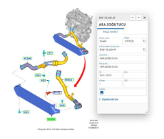 Intercooler (Ara Soğutucu) Connect Bm 02 ( ROT 141009 - 3T16 V29077 AAYBB4 )