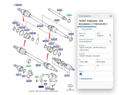 Şaft Kafası Mili Askısı Karşılığı Focus Connect Focus Escort ( 97AG3N324AC )