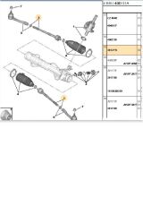 Rot Mili Berlingo Partner Tepee  (09630-3812F4)