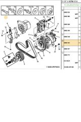V Kayış Bilyası 106 306 Saxo Xsara 605 (25408119-6453S5)