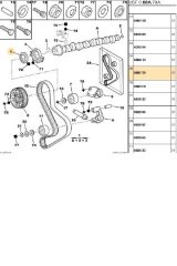 Boxer Jumper Ducato1 2 Eksantrik Keçesi 2 8 (Skt045990-4003650)