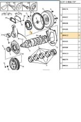 Boxer Jumper Ducato1 2 Arka Krank Keçe 2 8 (Skt417108-0514A8)