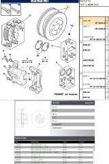 Ön Fren (Diski) Aynası Havalı