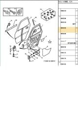 Sol Ön Kapı Alt Menteşe Partner (9035.95)