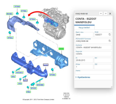 Eksoz Manifold Conta Connect Focus (  RYL 439020 - 4M5Q 9448 AB )
