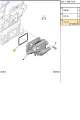Termostat Oring 206 207 307 Bipper C3 DW4-DW6 (BRS6380PG-KYS375-1336AY)