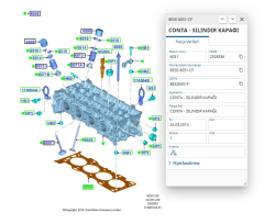 Silindir Kapak Conta 4Diş Connect 1.8 Tdcı 02  ( ELR 027082 - 1S4Q 6051 JB )