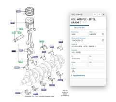 Piston Kolu Connect Focus Bm 02  ( BMY 1101 - 1S4Q 6200 BD )