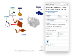 Kalorifer Motoru (+Ac) Focus Cmax 12 ( KALE355405 - AV6N18456AA )