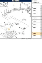 Kalorifer Hortumu Partner Tepee 307 308 Berlingo (17673-6466CL)