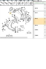 Ön Teker Bilya 106 206 306 C2 C3 (40547S01-3350.32)
