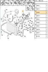 Radyatör Alt Hortum 206 307 C3 C4 1.4 8V 1.6 16V TU3A (1323FG)