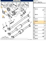 Eksoz Manifold Contası Partner M49 M59 Berlingo M49 M59 (0349H7-RYL380025-42173021)