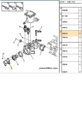 Termostat Kapağı 306 (2561548002-1336E8)