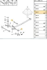 Vites Çubuğu Kısa 406 (BRS2454F7-2454F7)