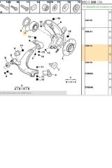 Ön Teker Bilyası 106-206-306-Saxo-C3-C2-Xsara -ABS(VKBC20013-3350.32)