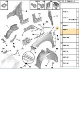 Ön Sağ Çamurluk Kapak 308 (TRL902562-902562)