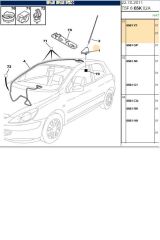 Anten Dibi 307 C4 (00406561Y1-6561Y1)