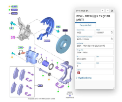 Fren Disk Ön Havalı (278Mm) Courier Bmax Fiesta (AYD50304 - AY111125AA )