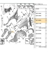 Ön Sol Çamurluk Davlumbazı 208 (PEJ1528002-9673768880)