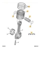 Boxer Jumper 3 Piston Segman Std Nüral (8772705 Std-0628S6-0628S7)