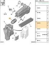 Hava Filtre Ara Hortum 206 307 308 Tepee TU5 (1436.G6-1680408480)