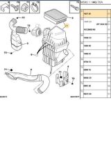 Hava Filtre Kutusu Partner Berlingo DW8B (1427.J5)