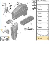 Çamurluk Klipsi 307 (8211WV-BPE309443)