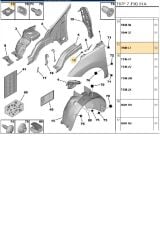 Çamurluk Sekman 307 308 (7840L7-BPE309453)