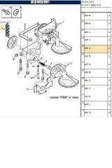Yağ Pompa Zinciri 52 Halka Partner Berlingo 206 Xsara Expert Jumpy (SWAG99110015-103310)