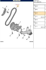 Boxer Jumper Ducato3 Yağ Pompa Zinciri  (3S7Q6A895Aa)