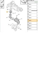 Hava Filtre Ara Hortumu 1007 206 207 307 C2 C3 (1436.A1)