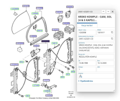 Cam Krikosu Ön (Motorlu) L Focus 98>05 ( FSE11408008 - 2M51A23201CD - XS41A23201BY )