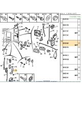 Boxer Jumper Ducato 1 Bagaj Kapağı İç Açma Kolu (P872068)